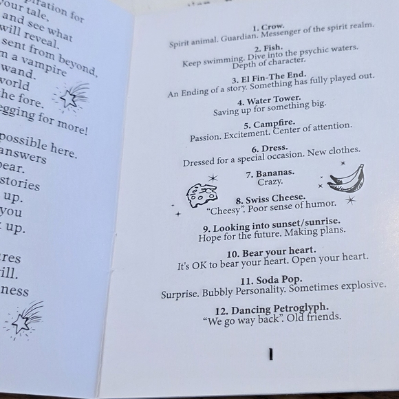 White Divination Button Set with Storage Pouch - Picture 5 of 5